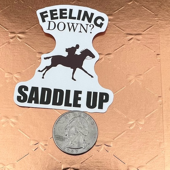 Truth Equestrian Horse Girl Horse Boy Cowboy CowGirl Single Decor Sticker - Picture 2 of 3